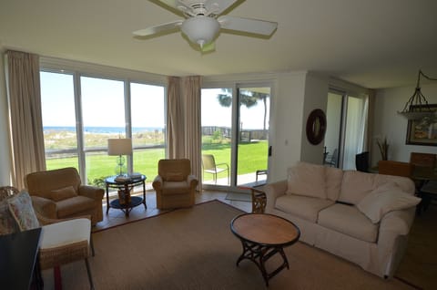 Awesome views of the Gulf of Mexico from inside the condo!