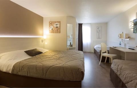 Superior Quadruple Room | Desk, blackout drapes, iron/ironing board, free WiFi