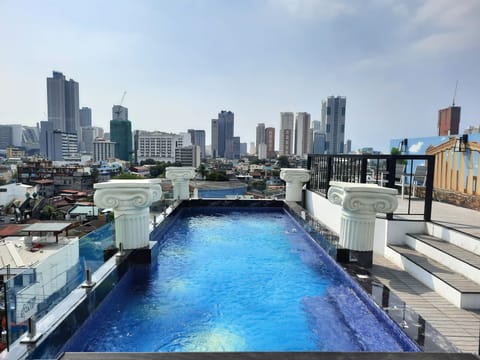 Rooftop pool