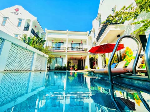 Outdoor pool, open 6:00 AM to 8:30 PM, pool umbrellas, sun loungers