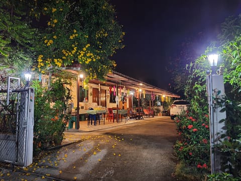 Front of property - evening/night