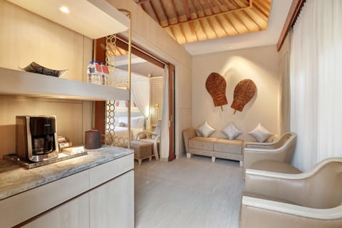 Sutera Garden Villa with Private Pool | Living area | 43-inch flat-screen TV with digital channels, TV