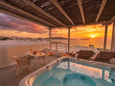 Junior Suite Sea View with Jacuzzi | Terrace/patio