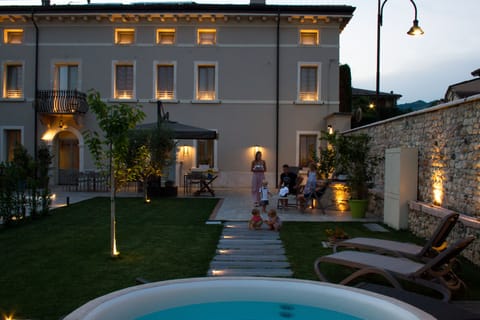 Front of property - evening/night