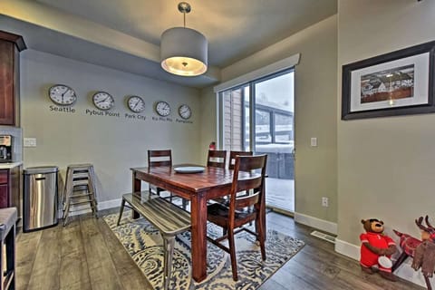 dining room table seats 8 plus island w/ extra seating for large parties