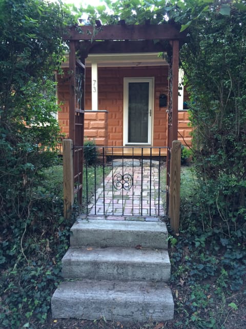 Entrance into cottage