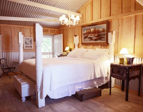 Custom made King size bed awaits