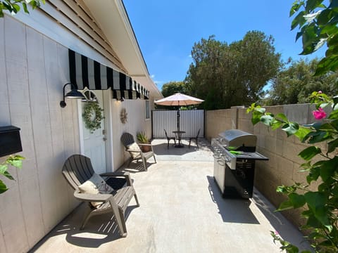 Private patio