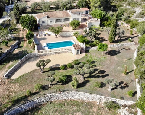 Villa and gardens