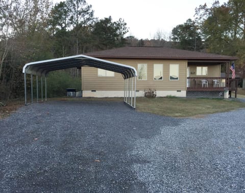 Covered parking with lighting and power to charge batteries