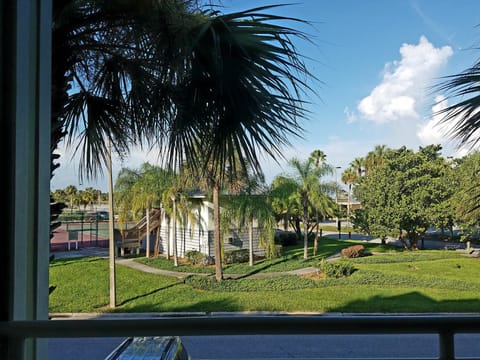 Gym - In from of the unit 