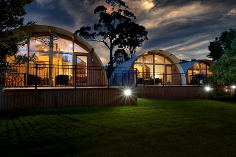 Front of property - evening/night