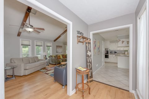 Large entry and lots of natural light through energy-efficient windows.