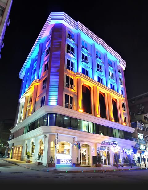 Front of property - evening/night