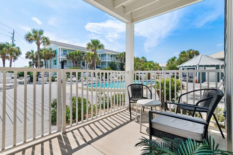 You will enjoy sipping your morning coffee while gazing at the ocean.