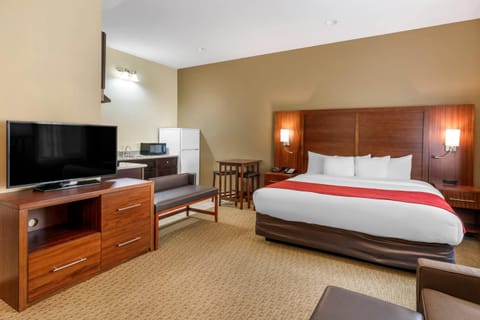 Suite, 1 King Bed, Non Smoking | Premium bedding, pillowtop beds, desk, blackout drapes