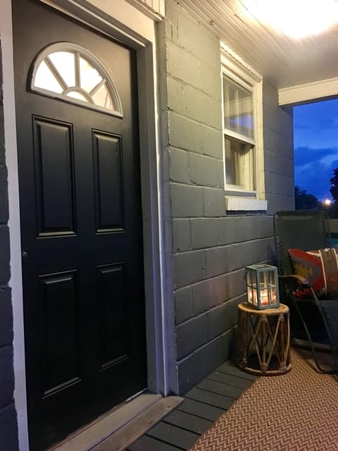 Porch for relaxing and taking in the Mountain Air