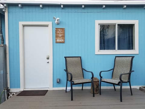 Welcome - Front Door and Deck area