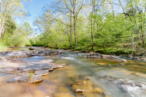 Harris Creek is a short walk from your door.  