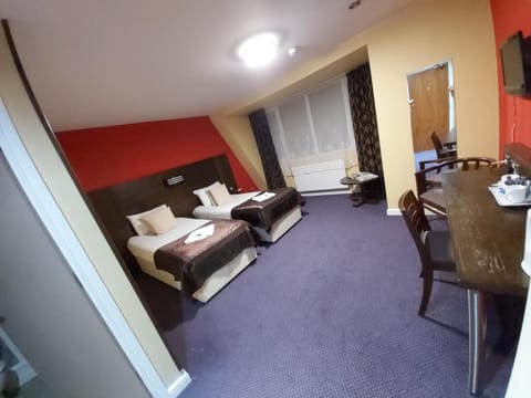 Desk, iron/ironing board