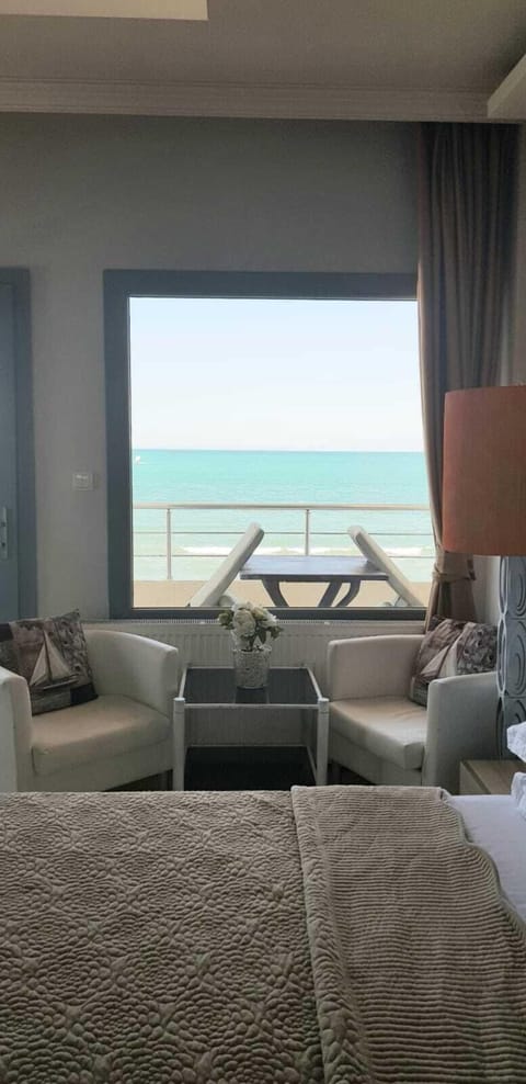 Deluxe Double Room, Balcony, Sea View (Karayel) | Minibar, desk, soundproofing, iron/ironing board