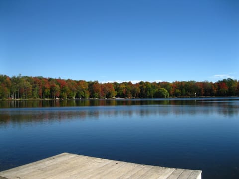 Breathtaking! (The view from the deck off the lodge's private beach)