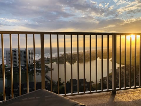 ENJOY the sunset from the balcony every night!