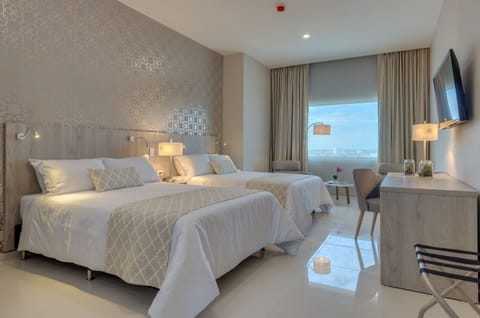 Premium bedding, minibar, in-room safe, desk