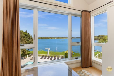 Floor to Ceiling windows with panoramic views on 2nd floor.