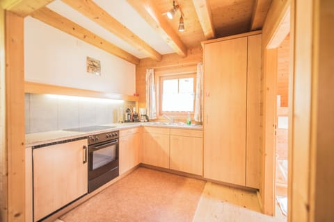 Fridge, oven, stovetop, espresso maker