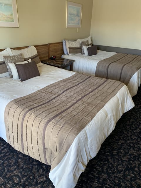 Standard Room, 2 Queen Beds, Smoking | Pillowtop beds, desk, blackout drapes, free WiFi