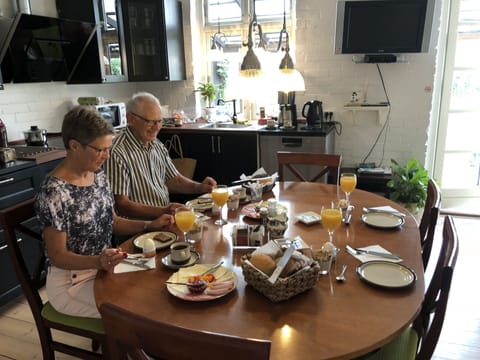 Daily continental breakfast (DKK 150 per person)