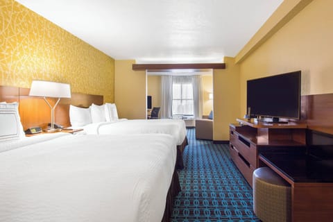 Suite, Multiple Beds | In-room safe, desk, blackout drapes, iron/ironing board