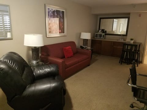 42-inch TV with cable channels