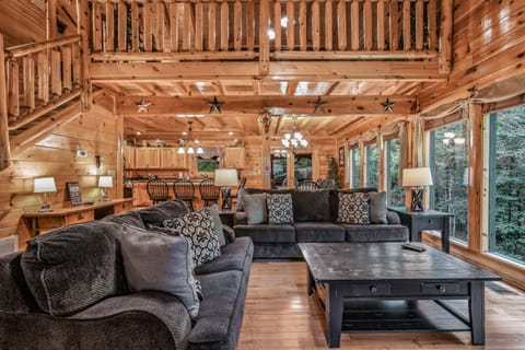 Cabin, 3 Bedrooms | Interior