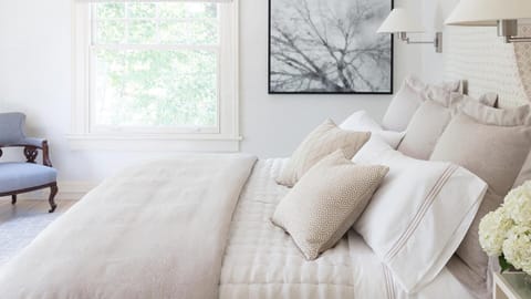 Premium bedding, individually decorated, iron/ironing board, free WiFi