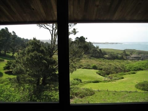 Partial view from upstairs bedroom.  It's looks like Pebble Beach I believe!