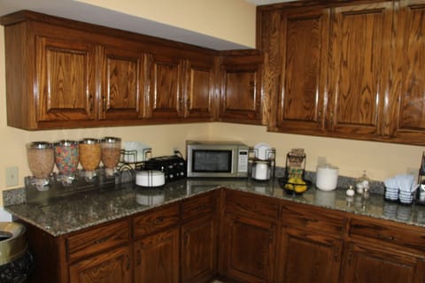 Free daily on-the-go breakfast