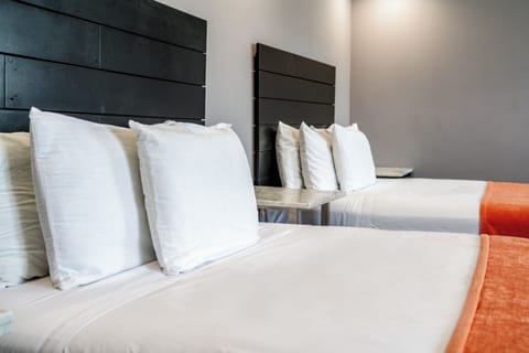 Standard Room, 2 Queen Beds | Free WiFi, bed sheets