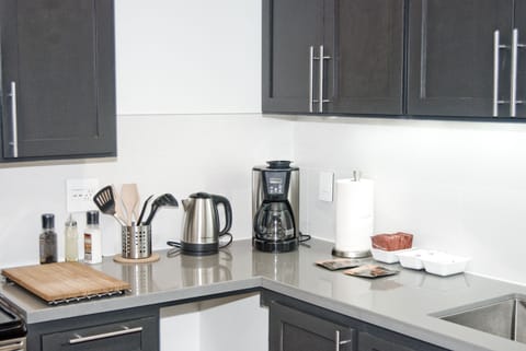 Coffee maker and hot water kettle for your tea