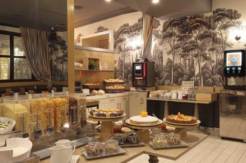 Daily buffet breakfast for a fee