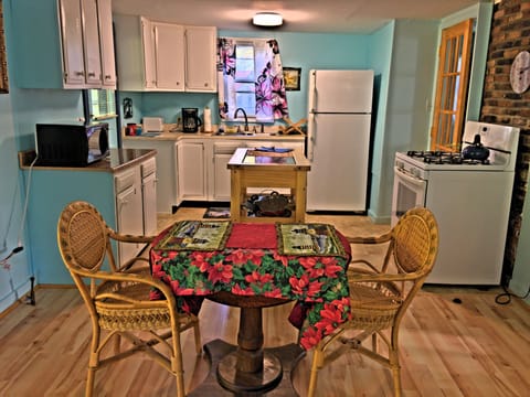 Kitchen with table for two