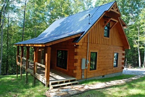 Come visit our new cabin!  It is rustic but beautiful and luxurious.  