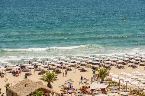 Private beach