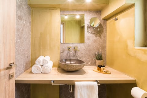 Suite, 2 Bedrooms, Terrace (King Suite) | Bathroom | Designer toiletries, hair dryer, bathrobes, slippers