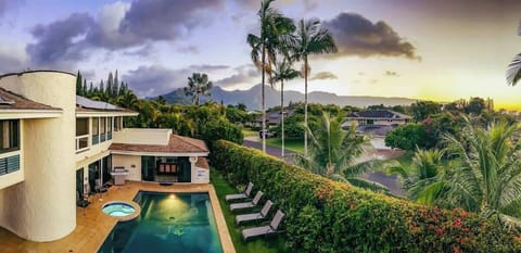 Nalani Palms at Twilight