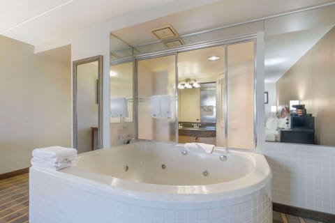 Suite Room with 1 King Bed - Non-Smoking | Desk, blackout drapes, iron/ironing board, free WiFi