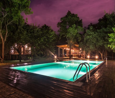 Front of property - evening/night