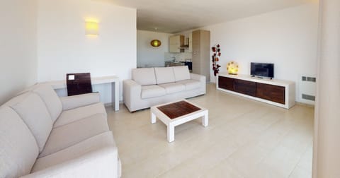 Villa, 1 Bedroom (4 pax) | Living area | 32-inch flat-screen TV with satellite channels, TV