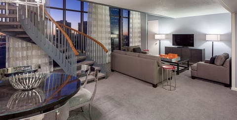 Presidential Suite, 1 King Bed | Premium bedding, in-room safe, desk, iron/ironing board